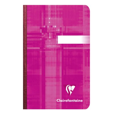 Carnet de notes Clairefontaine 90x140mm ligné assorti
