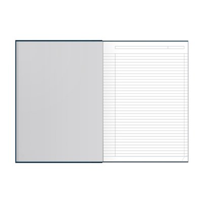 Notitieboek Oxford Office Essentials A4 96vel lijn zwart