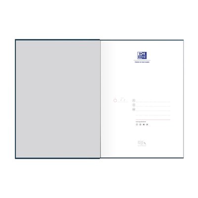 Notitieboek Oxford Office Essentials A4 lijn 192 pagina' s 80gr blauw