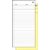 Carnet de commission Expres SI-30020 210x105mm 50x2 feuilles