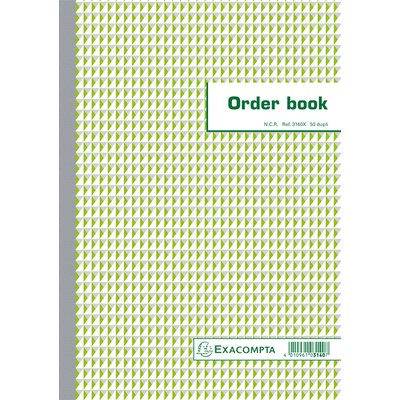 Carnet de commande Exacompta 297x210mm 50x2 feuilles