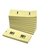 Bloc numéros de 1 à 1000 42x105mm jaune 10 pièces