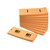 Bloc numéros de 1 à 1000 42x105mm orange 10 pièces
