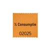 Bon de ½ consommation CombiCraft 500 pièces orange Photo