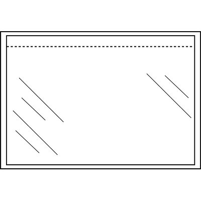 Paklijstenvelop Quantore zelfklevend onbedrukt 225x165mm 1000 stuks