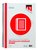 Spiraalblok Quantore A4 ruit 5mm 200 pagina's 70gr