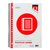 Collegeblok Quantore A4 ruit 5mm 23-gaats 200 pagina's 70gr