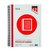 Collegeblok Quantore A4 ruit 10mm 23-gaats 200 pagina's 70gr