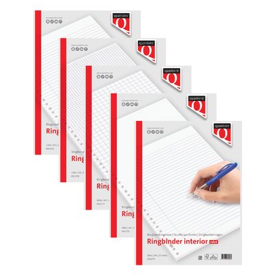 Interieur Quantore A4 23-gaats lijn 300 pagina's