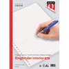 Feuilles perforées Quantore A4 23 trous uni 200 pages Photo