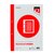 Bloc de cours Quantore A4 80g carreau 5mm 200 pages 80g + marge