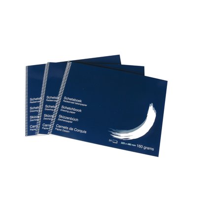 Schetsboek Papyrus 320x480mm 160gr 24 vel