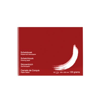 Schetsboek Papyrus 240x320mm 120gr 32 vel