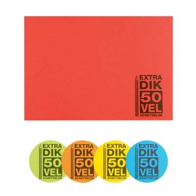 Schetsboek Papyrus 210x297mm 120gr 50 vel
