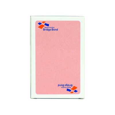 Speelkaarten Bridge Bond roze