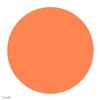 Plakkaatverf Creall fluor oranje 250ml foto