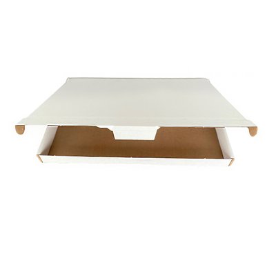 Brievenbusbox IEZZY A4 360x255x26mm karton wit