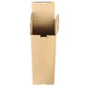 Verzenddoos fles IEZZY karton bruin 90x90x360mm foto