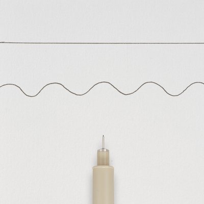 Fineliner Sakura Pigma Micron 003 0.15mm zwart