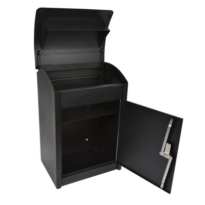 Pakketbrievenbus Malmo 360x260x505mm zwart