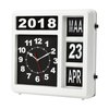 Horloge murale Perel analogique 310x310mm version néerlandaise blanc Photo