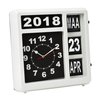 Horloge murale Perel analogique 310x310mm version néerlandaise blanc Photo
