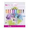 Brushpen Talens Ecoline set à 10 stuks pastel foto