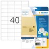 Etiquette HERMA 4684 A4 52,5x29,7mm 1000 pièces film transparent mat Photo
