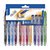 Rollerpen PILOT friXion medium assorti Set2Go à 12 stuks