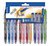 Rollerpen PILOT friXion medium assorti Set2Go à 12 stuks