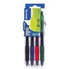 Gelschrijver Pilot clicker medium basis assorti Set2Go à 4 stuks foto