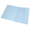 Elastomap Oxford Top File+ A4 3 kleppen 390gr pastel blauw foto