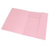 Elastomap Oxford Top File+ A4 3 kleppen 390gr pastel roze foto