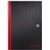 Cahier de notes Oxford Black n'Red A4 96 feuilles uni