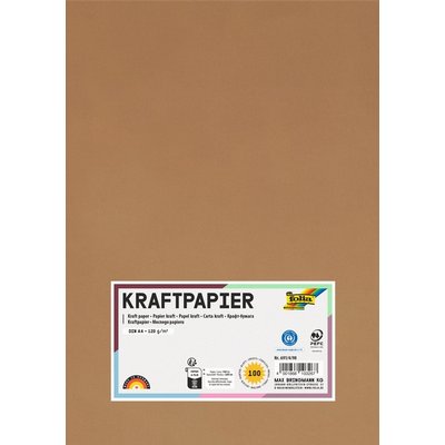 Kraftpapier Folia A4 120gr 100 vel