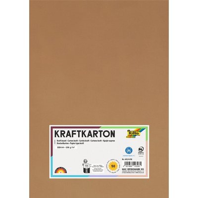 Kraftpapier Folia A4 230gr 50 vel