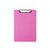 Klembord MAUL A4 staand transparant PS neon roze