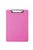 Klembord MAUL A4 staand transparant PS neon roze
