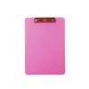 Klembord MAUL A4 staand transparant PS neon roze foto
