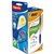 Balpen BIC Atlantis + gratis Tipp-Ex easy medium blauw doos à 12 stuks