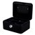 Caisse à monnaie Quantore 150x115x80mm noir