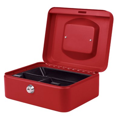 Geldkist Quantore 200x160x90 rood