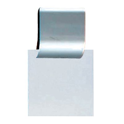 Klemlijst MAUL 35x40mm aluminium zelfklevend