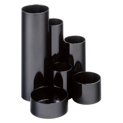 Organiseur MAULtubo noir 6 compartiments Ø150x125mm noir