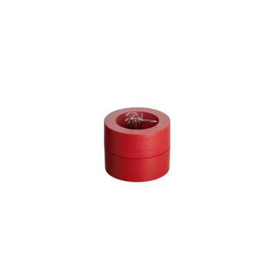 Distributeur de trombones MAULpro magnétique Ø73mmx60mm rouge