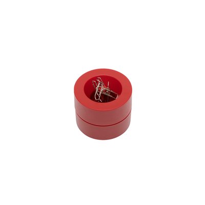 Distributeur de trombones MAULpro magnétique Ø73mmx60mm rouge