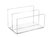 Envelopstandaard MAUL 2vaks 150x100x100mm acryl