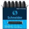Cartouche d’encre Schneider DIN noir boîte 6 pièces Photo