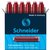 Inktpatroon Schneider din rood doos à 6 stuks
