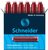 Inktpatroon Schneider din rood doos à 6 stuks